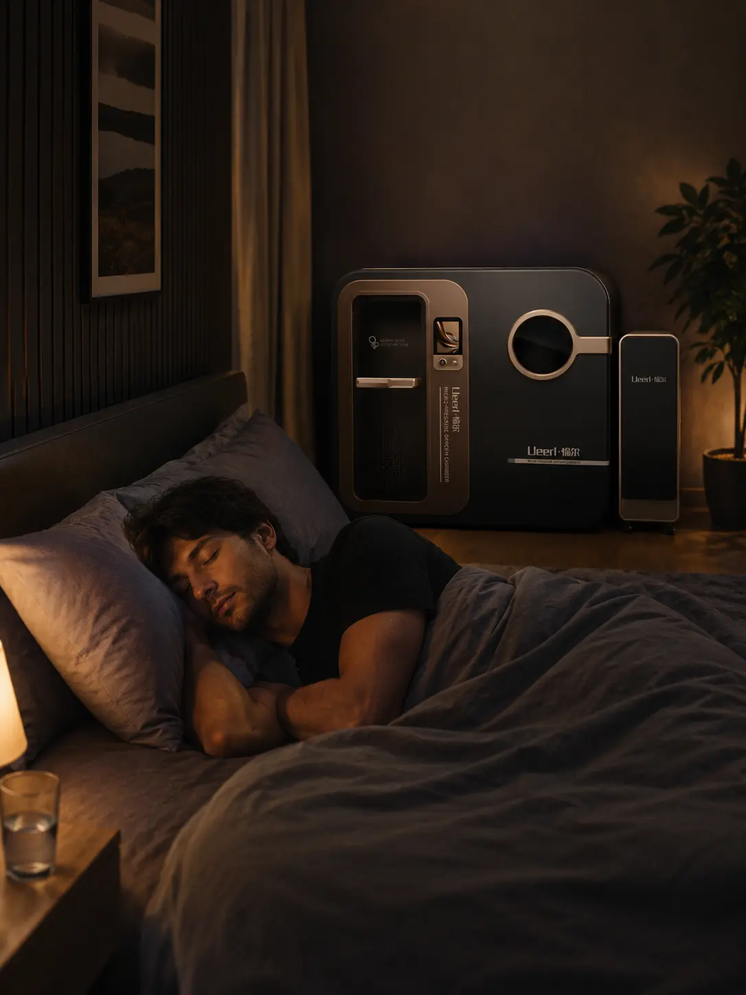 Ueerl hyperbaric oxygen chamber for sleep stress relief and emotional wellness