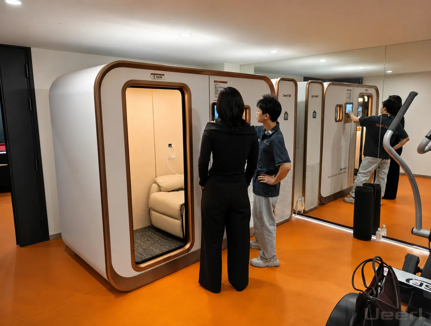 Ueerl V3 hyperbaric oxygen chamber for gyms fitness centers and recovery spaces