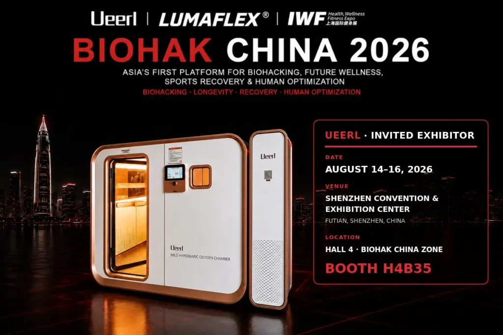 Ueerl hyperbaric oxygen chamber at BIOHAK China 2026, Hall 4 Booth H4B35