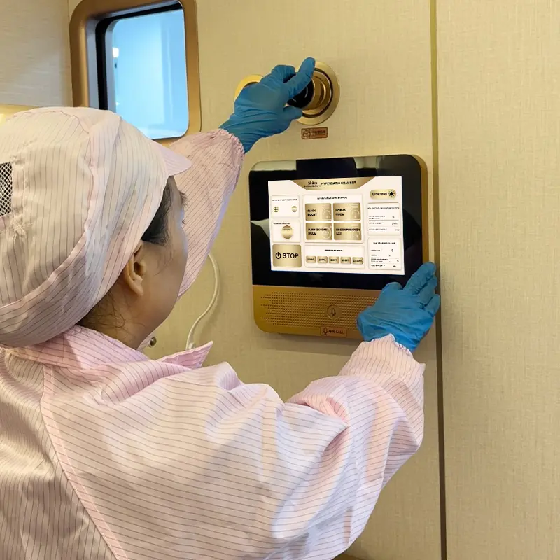 Quality inspection before Ueerl chamber shipment