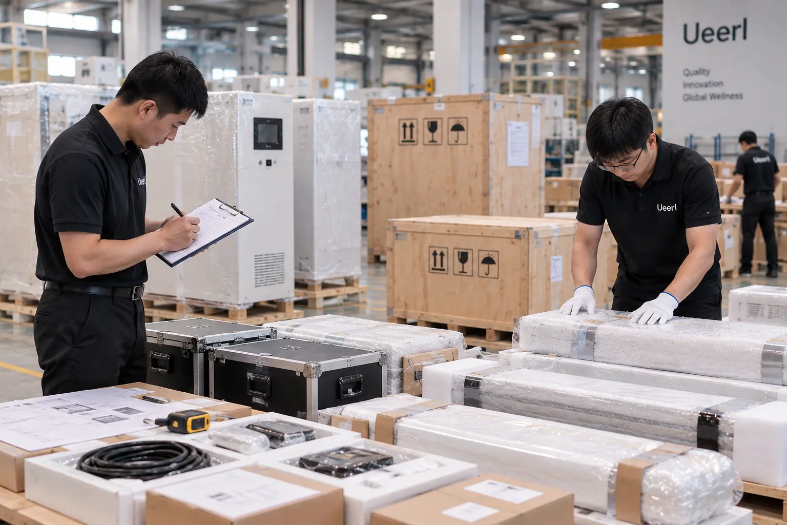 Ueerl chamber prepared for controlled factory release