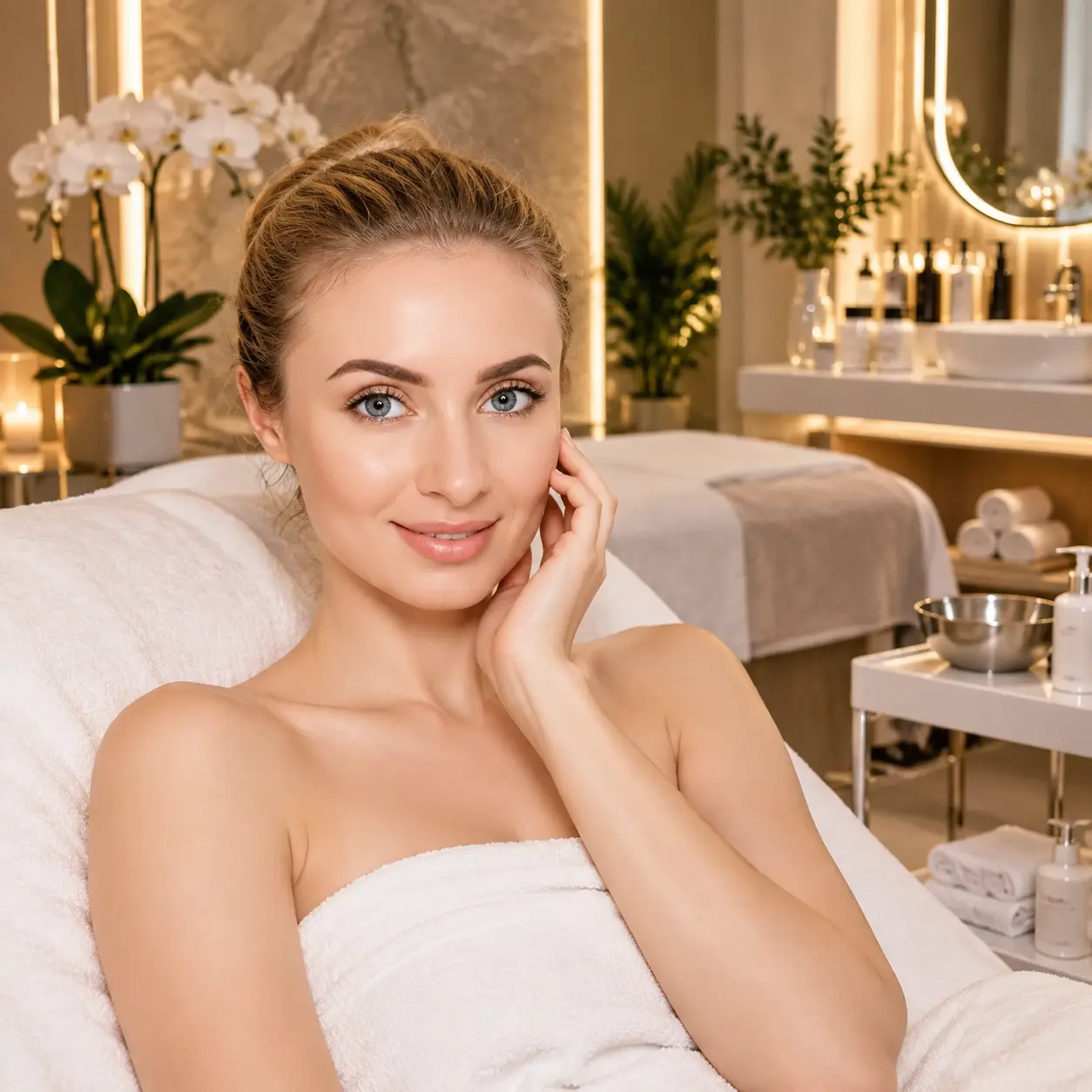 Ueerl chamber for a spa and beauty center