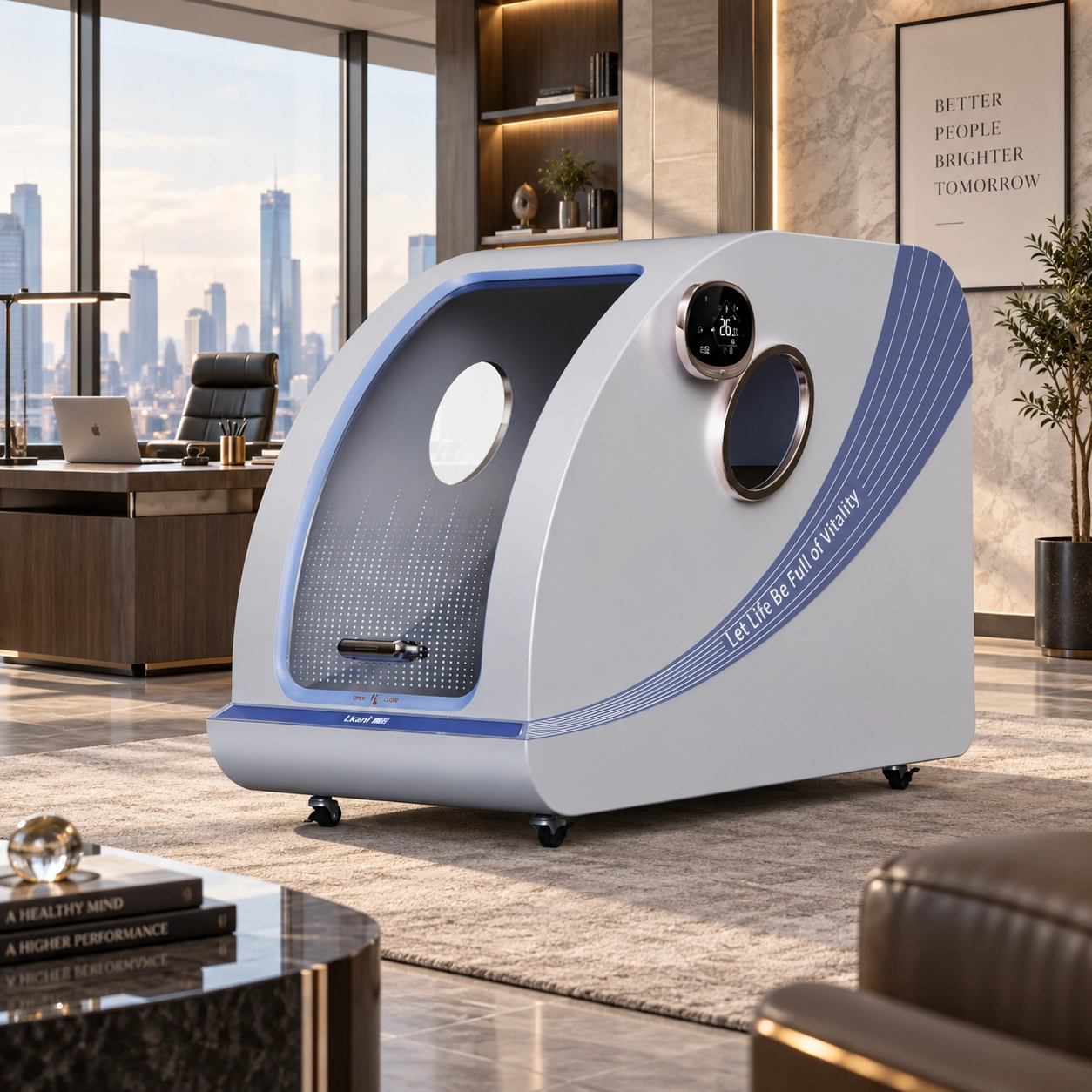 Ueerl C2 chamber in a premium executive office