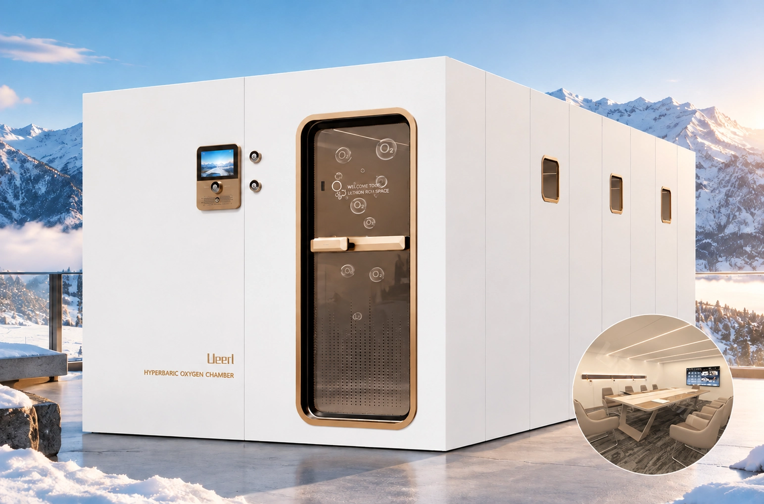 H10 large commercial high-altitude hyperbaric oxygen chamber