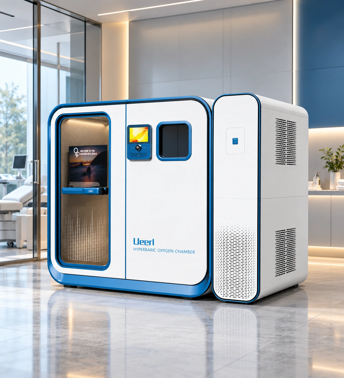 V3 premium single-person 2.0 ATA hyperbaric oxygen chamber